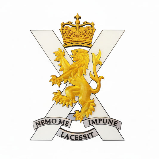 Royal Regiment Of Scotland 3D Printed Cap Badge - Precision Military Emblems