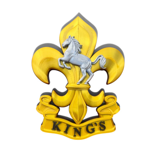 The King's Regiment Cap Badge - Precision Military Emblems