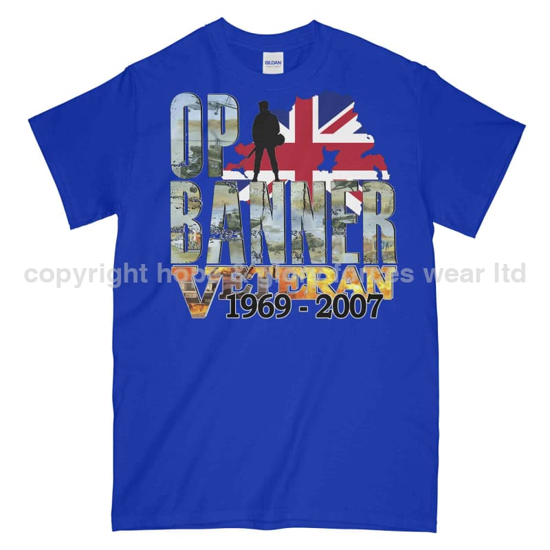 OP Banner Battle Scars Printed T-Shirt - Precision Military Emblems
