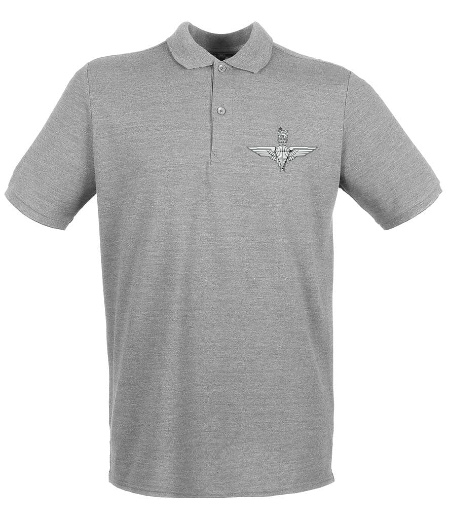 Parachute Regiment Embroidered Pique Polo Shirt - Precision Military Emblems
