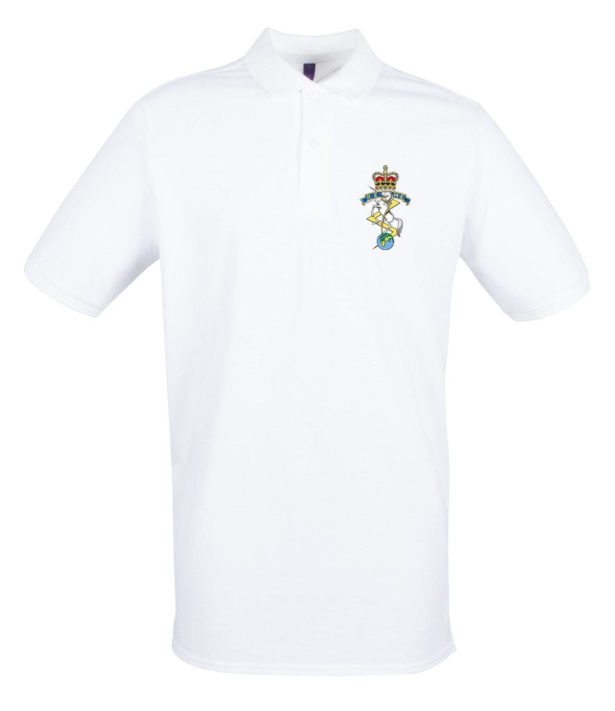 Royal Electrical and Mechanical Engineers Embroidered Pique Polo Shirt - Precision Military Emblems