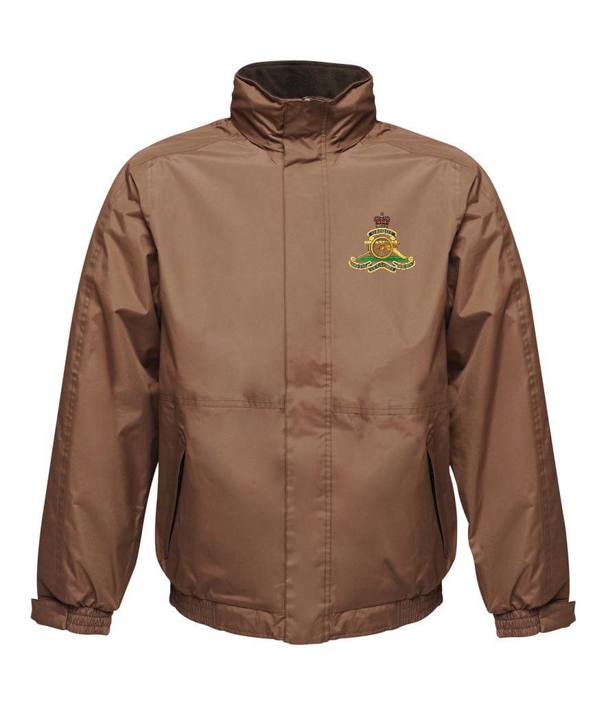 Royal Artillery Embroidered Regatta Waterproof Insulated Jacket - Precision Military Emblems