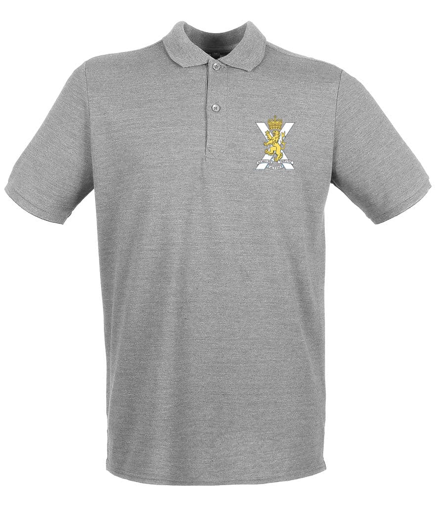 Royal Regiment of Scotland Embroidered Pique Polo Shirt - Precision Military Emblems
