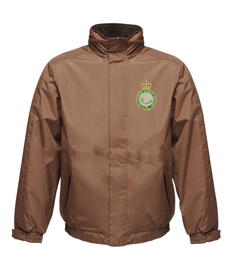 Sherwood Rangers Yeomanry Embroidered Regatta Waterproof Insulated Jacket - Precision Military Emblems