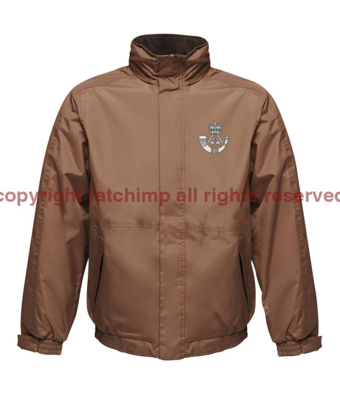 The Rifles Regiment Embroidered Regatta Waterproof Insulated Jacket - Precision Military Emblems