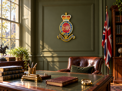 3rd Regiment Royal Horse Artillery (3RHA) 3D Printed Cap Badge in Full Colour - Precision Military Emblems