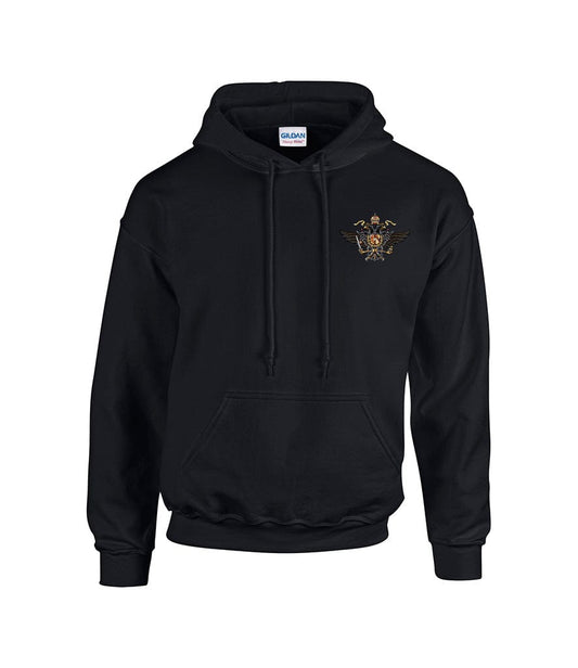 1st The Queen's Dragoon Guards Hoodie - Precision Military Emblems