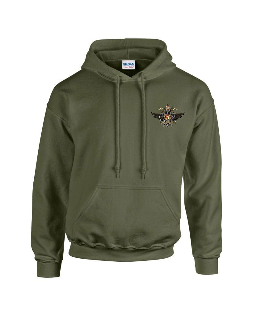 1st The Queen's Dragoon Guards Hoodie - Precision Military Emblems