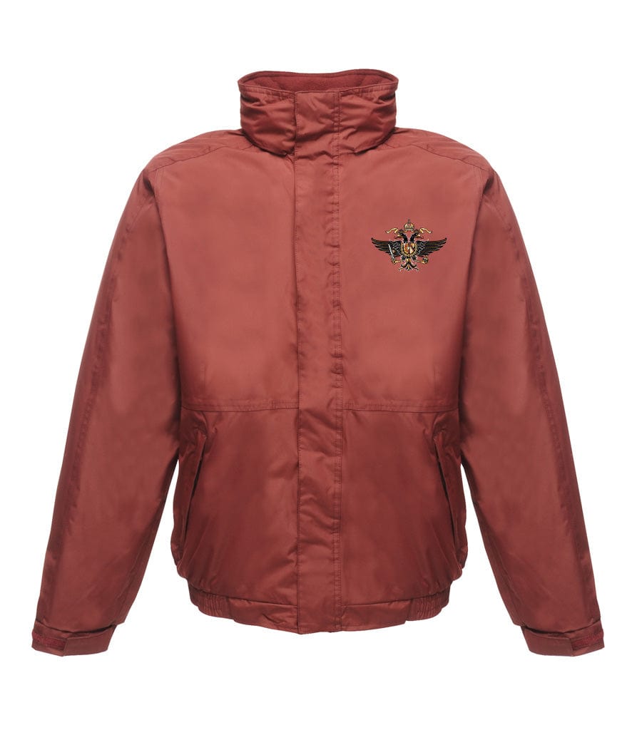 1st The Queen's Dragoon Guards Embroidered Regatta Waterproof Insulated Jacket - Precision Military Emblems