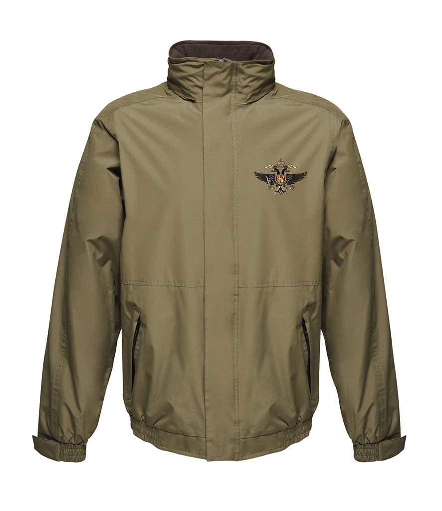1st The Queen's Dragoon Guards Embroidered Regatta Waterproof Insulated Jacket - Precision Military Emblems
