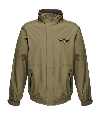 1st The Queen's Dragoon Guards Embroidered Regatta Waterproof Insulated Jacket - Precision Military Emblems