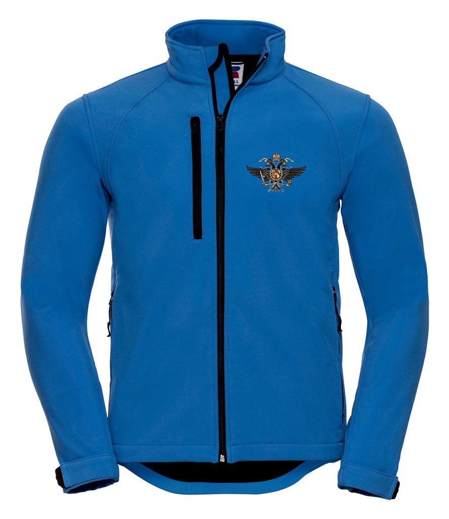 1st The Queen's Dragoon Guards Embroidered 3 Layer Softshell Jacket - Precision Military Emblems