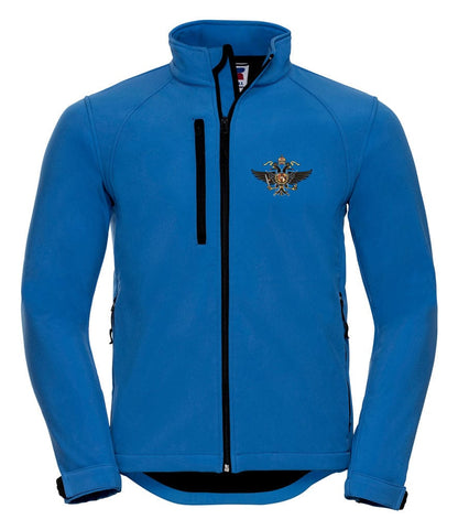 1st The Queen's Dragoon Guards Embroidered 3 Layer Softshell Jacket - Precision Military Emblems