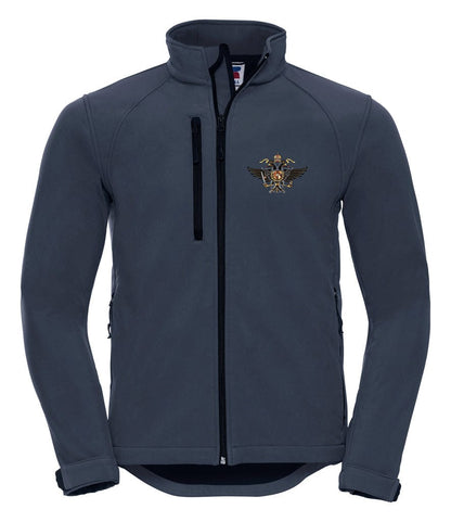 1st The Queen's Dragoon Guards Embroidered 3 Layer Softshell Jacket - Precision Military Emblems