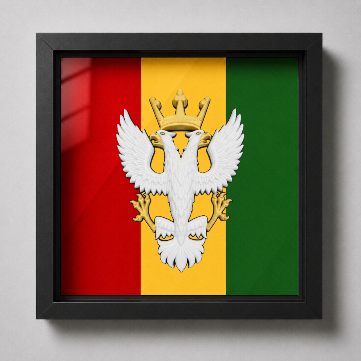Mercian Regiment Cap Badge Display Frame - Precision Military Emblems 