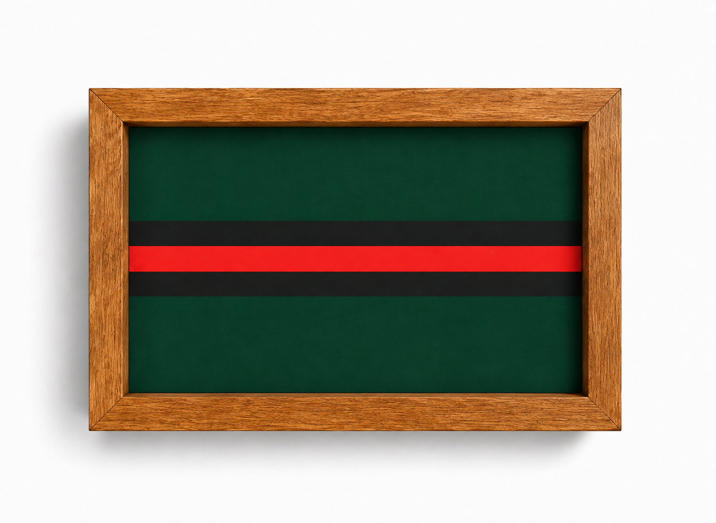 Double Military Cap Badge Heritage Display Frame - Precision Military Emblems 