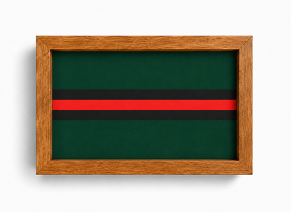 Double Military Cap Badge Heritage Display Frame - Precision Military Emblems 