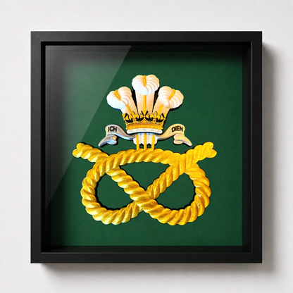 Staffordshire Regiment Cap Badge Display Frame - Precision Military Emblems