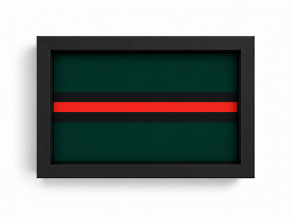 Double Military Cap Badge Heritage Display Frame - Precision Military Emblems 