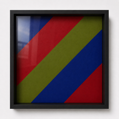 The Royal Scots (The Royal Regiment) Cap Badge Display Frame - Precision Military Emblems 