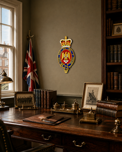 Blues and Royals Cypher Queen's Crown - Precision Military Emblems 