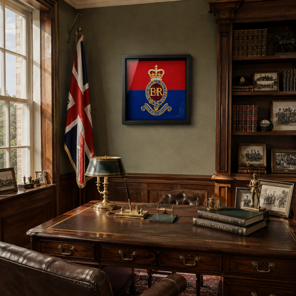 7th Parachute Regiment Royal Horse Artillery (7 Para RHA) Cap Badge Display Frame - Precision Military Emblems 