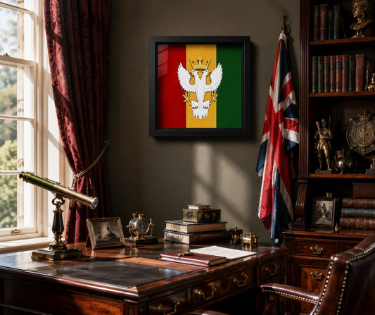 Mercian Regiment Cap Badge Display Frame - Precision Military Emblems 