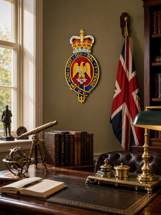 Blues and Royals Cypher Queen's Crown - Precision Military Emblems 