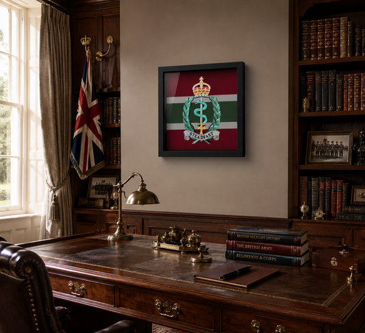 Royal Army Medical Service Display Frame - Precision Military Emblems 