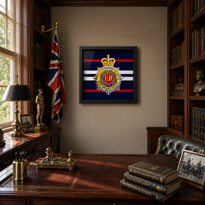 Royal Corps of Transport Cap Badge Display Frame - Precision Military Emblems 