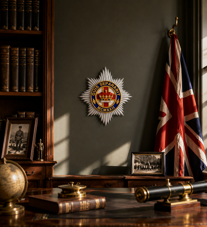 4th/7th Royal Dragoon Guards Cap Badge - Precision Military Emblems 