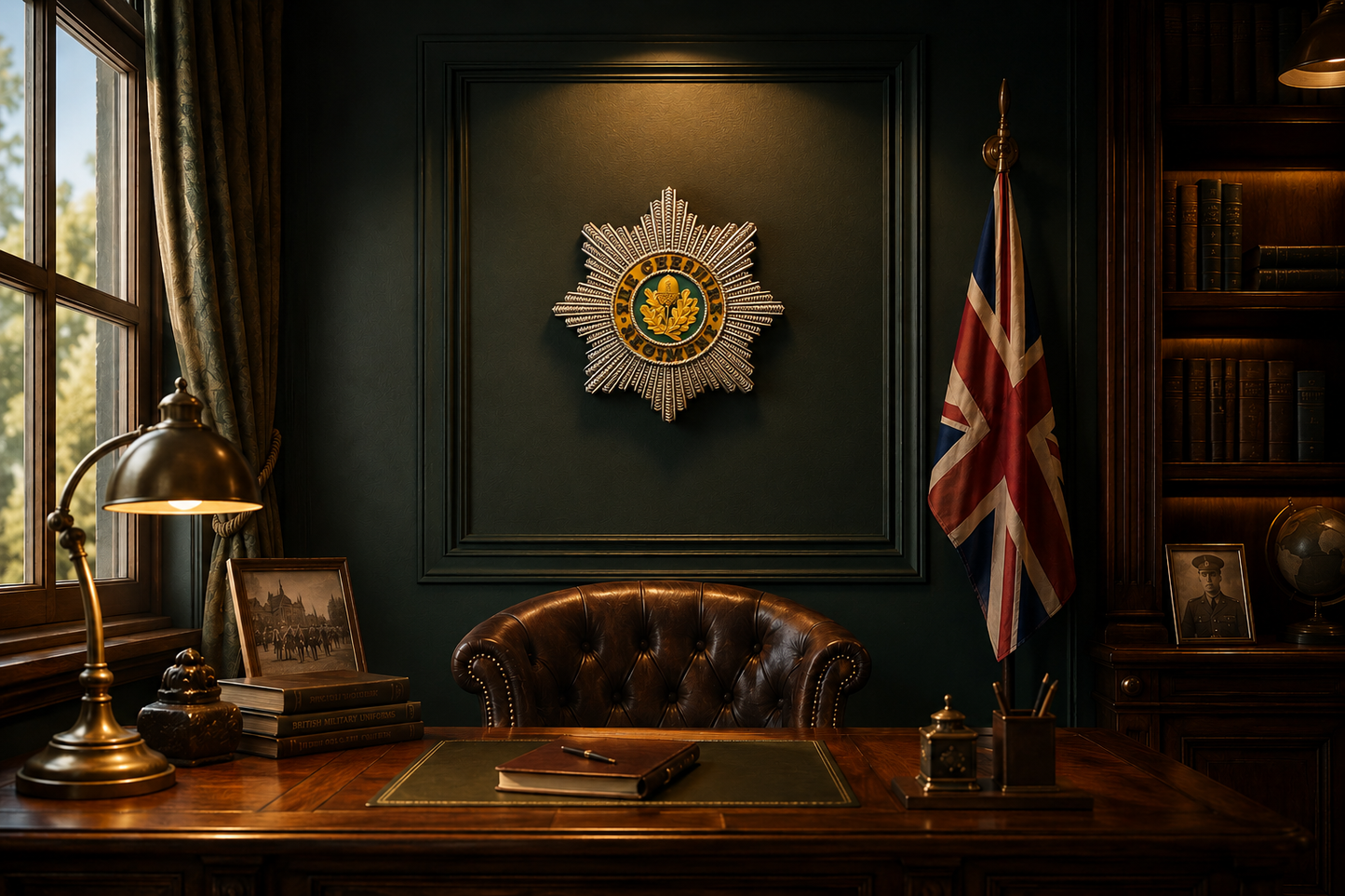 Cheshire Regiment Cap Badge | Full Colour