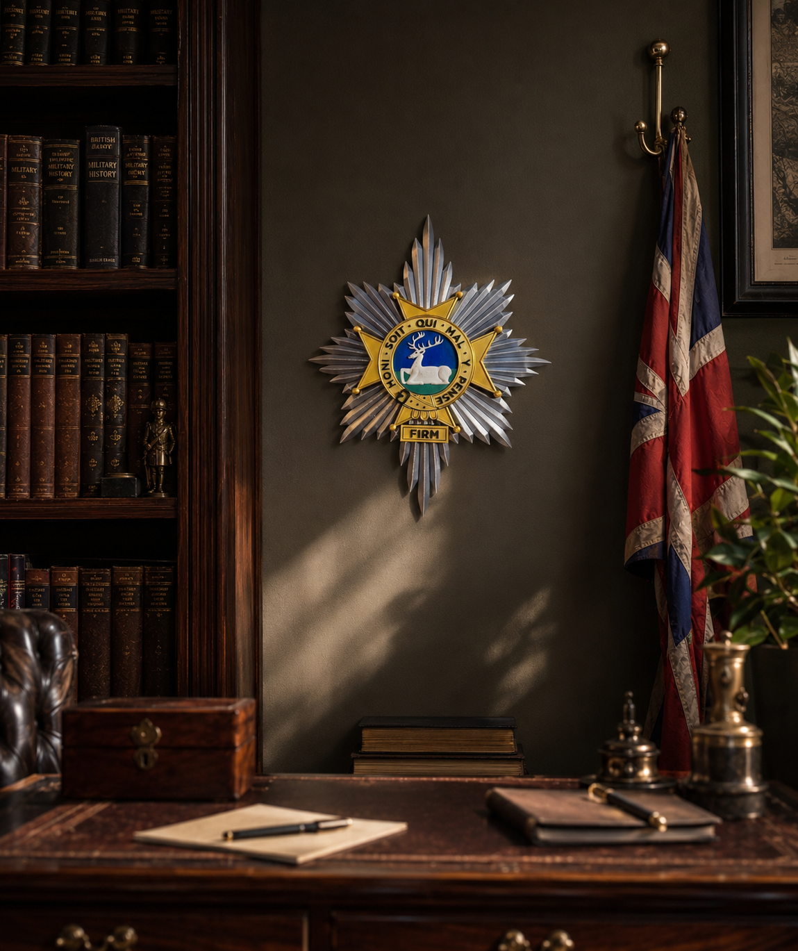 The Worcestershire and Sherwood Foresters Cap Badge - Precision Military Emblems 
