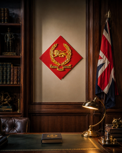 King's Own Royal Border Regiment 3D Printed Cap Badge