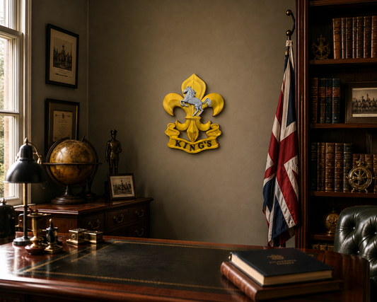 The King's Regiment Cap Badge - Precision Military Emblems 