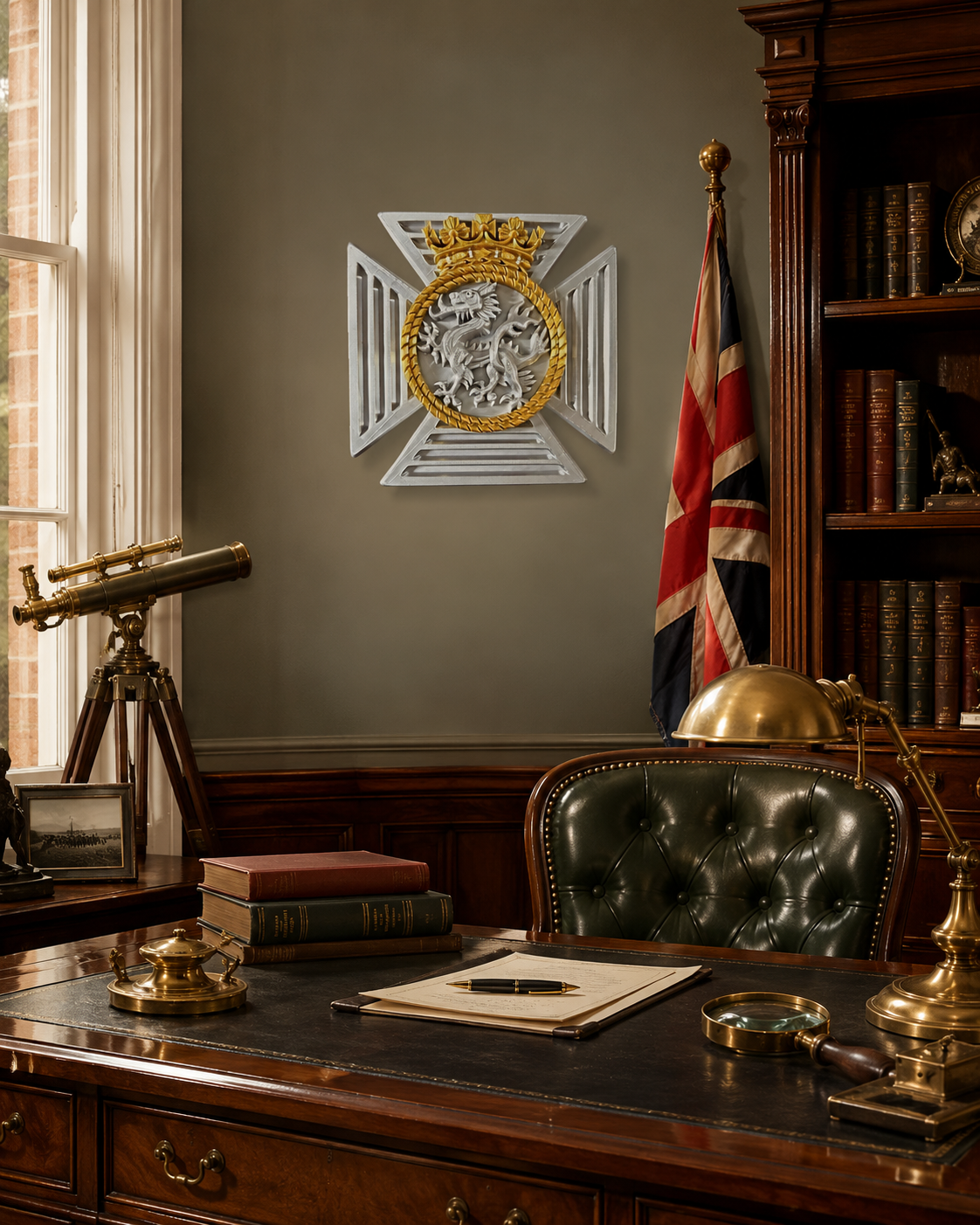Duke of Edinburgh's Royal Regiment 3D Printed Cap Badge - Precision Military Emblems