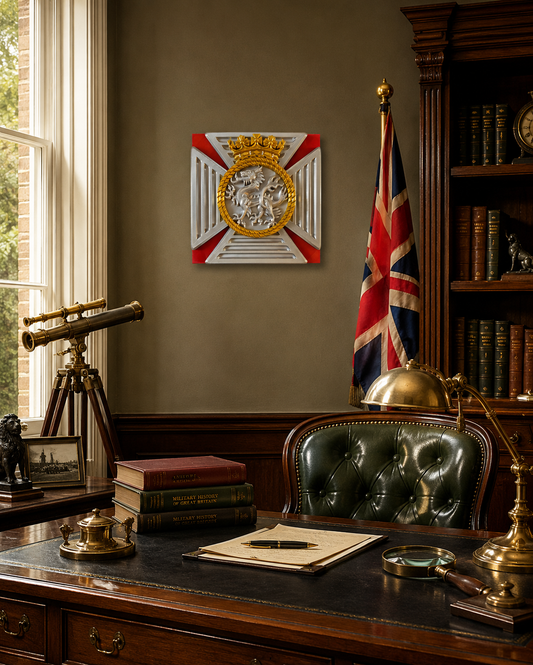 Duke of Edinburgh's Royal Regiment Cap Badge | Brandywine Flash - Precision Military Emblembs 