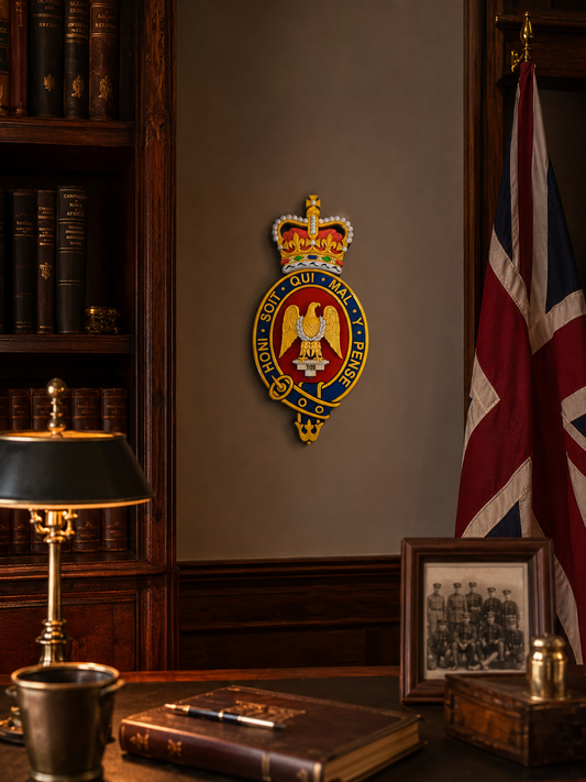 Blues and Royals Cypher 3D Printed Queen's Crown - Precision Military Emblems