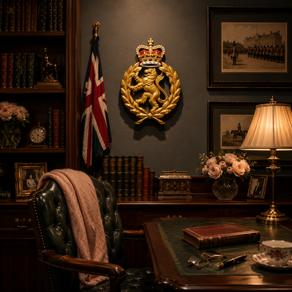 Women's Royal Army Corps 3D Printed Cap Badge - Precision Military Emblems