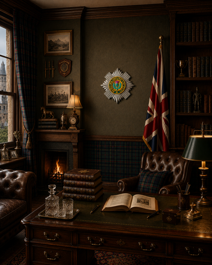 Scots Guards 3D Printed Cap Badge - Precision Military Emblems