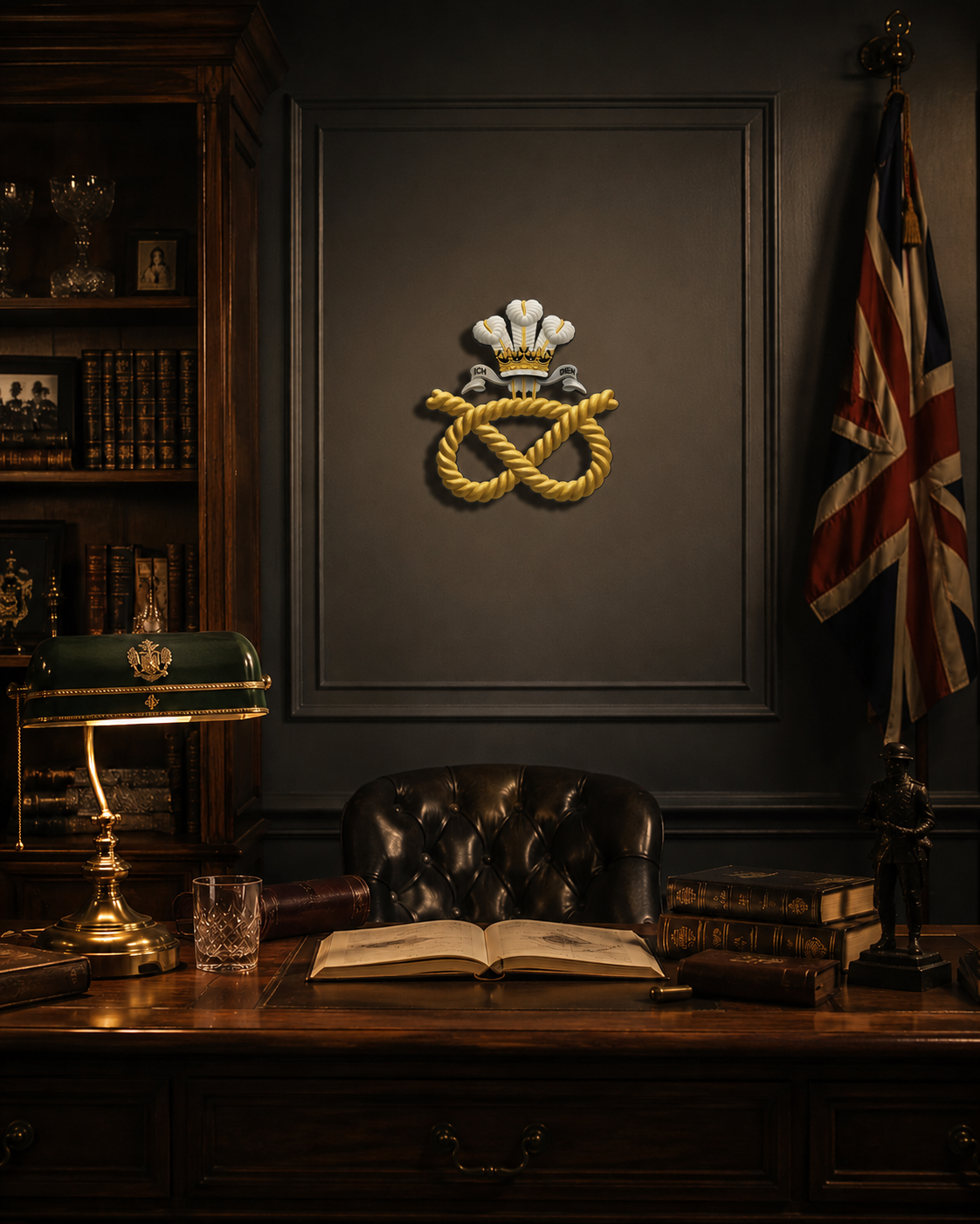 Staffordshire Regiment 3D Printed Cap Badge - Precision Military Emblems