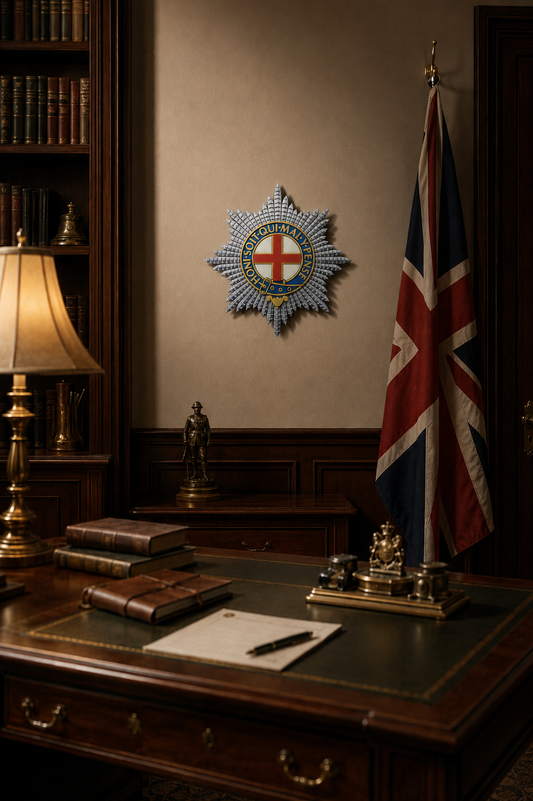 Coldstream Guards 3D Printed Cap Badge - Precision Military Emblems