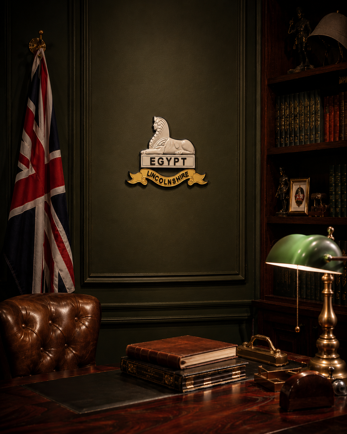 Lincolnshire Regiment 3D Printed Cap Badge - Precision Military Emblems