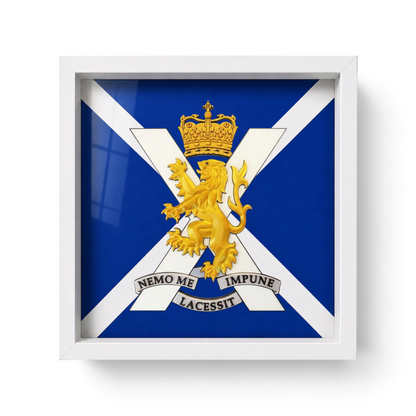 Royal Regiment of Scotland Cap Badge Display Frame - Precision Military Emblems 