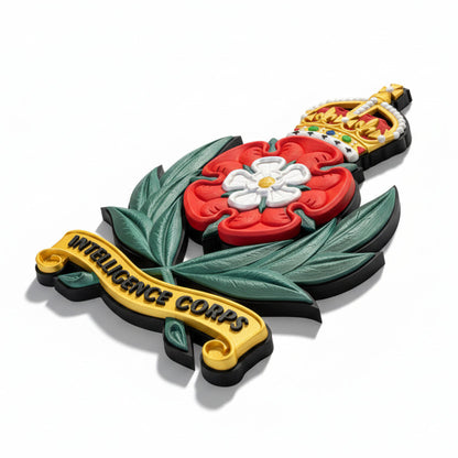 Intelligence Corps Cap Badge Kings Crown