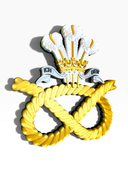 Staffordshire Regiment cap badge display by Precision Military Emblems