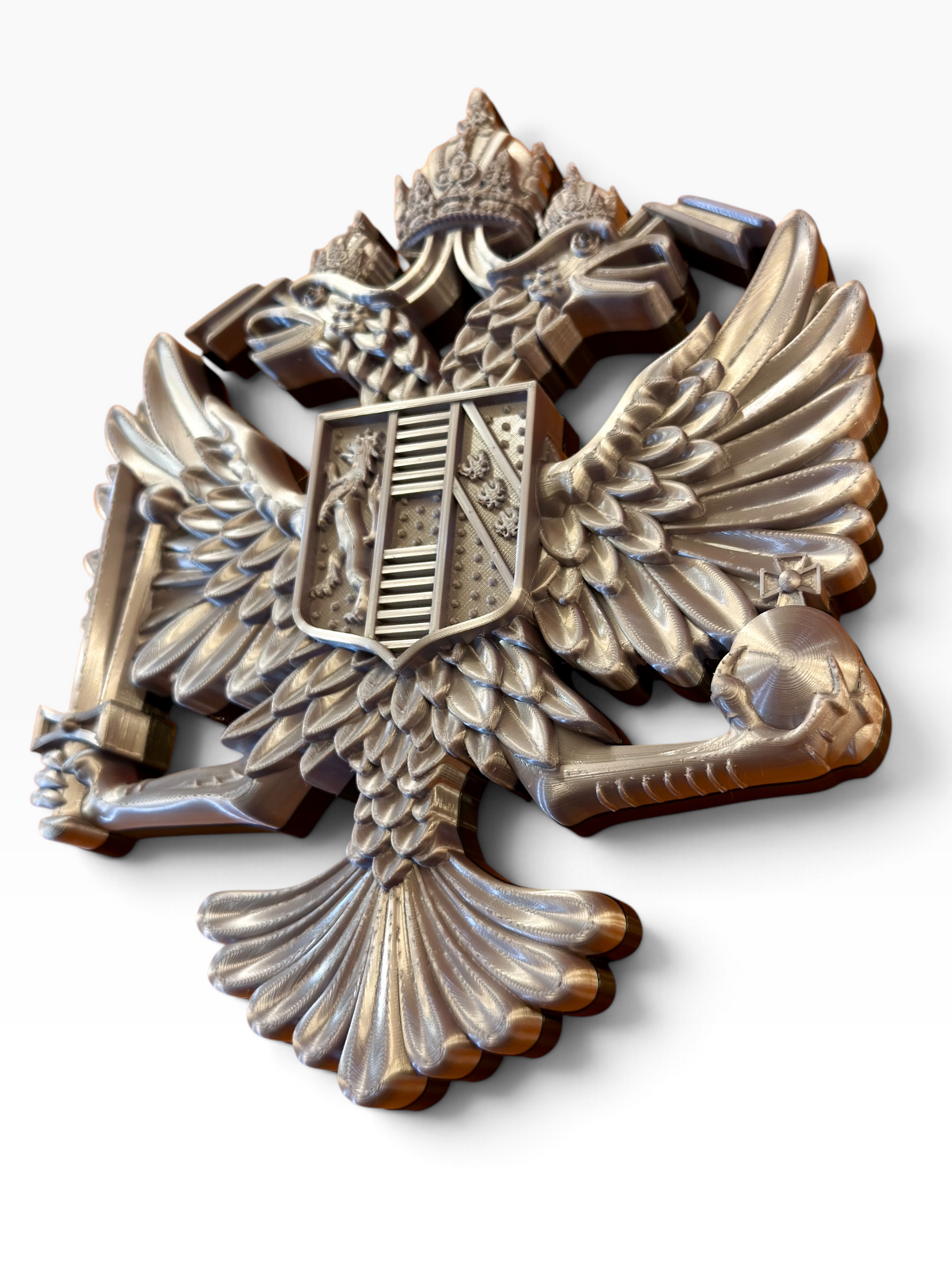 QDG cap badge commemorative display made in Leicestershire