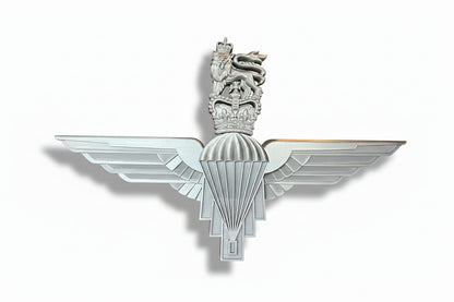 Parachute Regiment 3D Printed Cap Badge Queen's Crown - Precision Military Emblems