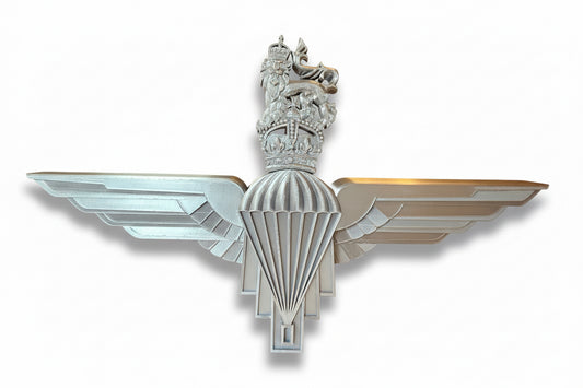 Parachute Regiment 3D Printed Cap Badge King's Crown - Precision Military Emblems