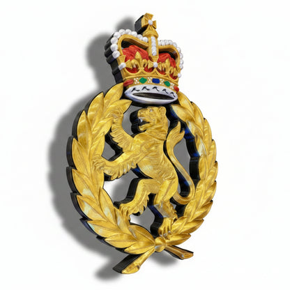 Women's Royal Army Corps 3D Printed Cap Badge - Precision Military Emblems